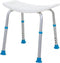 Atlantis Contour douchekruk - Aluminium - Hoogte instelbaar - Wit