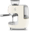 Smeg EGF03CREU - Espressomachine met bonenmaler - 19 bar druk - Crème