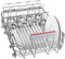 Bosch SPI4HMS49E - Vaatwasser 45 cm - Home Connect - Silence Plus 44 dB
