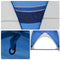 vidaXL - Partytent - waterdicht - azuurblauw