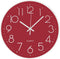 Outpicker Wanduhr - Wandklok - Stille niet-tikkende klok 30 cm - Wit Rose Goud 3D