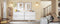 SoBuy FSR206-GW - Schoenenkast - Ultradun 19 cm - Hoogglans Wit en Goud