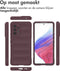 imoshion Hoesje - Geschikt voor Samsung Galaxy A53 - EasyGrip Backcover - Aubergine