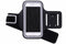 Zwart Sportarmband Geschikt voor Iphone 8 / 7 / 6S / 6 - Zwart / Black