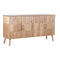 Dientafel DKD Home Decor Gouden Lichtbruin Paulownia hout Hout MDF 157 x 40 x 80 cm