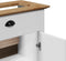 vidaXL - Wastafelkast - BODO - 70x35x80 - cm - wit - en - bruin