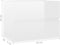vidaXL - Wastafelkast - 60x38,5x45 - cm - bewerkt - hout - hoogglans - wit