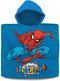 Marvel Spiderman bad cape/poncho - 60 x 120 cm - katoen - voor kinderen