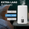 Aironex LB38 - Ultrasoonbevochtiger - 3.8 Liter - Topfill - Aroma - Wit