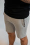 Mario Russo Pique Short - Comfortabele casual short - Grijs Melange