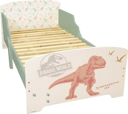 Jurassic World Peuter Bed T-Rex - 70 x 140cm - Multi - Inclusief lattenbodem
