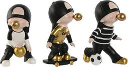 Decoratieve figuren Home ESPRIT Multicolour 11,3 x 11 x 18 cm (3 Stuks)