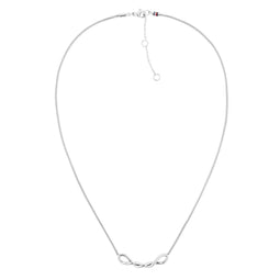 Tommy Hilfiger TJ2780735 Dames Ketting - Sieraad - Choker - Zilverkleurig - 2 mm breed