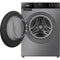Everglades EVWM71412AG - Wasmachine - 7KG Laadvermogen - A Klasse - Stoomfuncties - Koolborstelloze Motor - Titanium Grijs