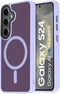 Mobiparts Galaxy S24 - Hardcover - Magsafe Compatible - Paars