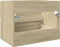 vidaXL - Wastafelkast - 60x38,5x45 - cm - spaanplaat - sonoma - eikenkleurig
