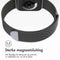 imoshion Milanees magnetisch bandje - Geschikt voor Apple Watch 1, 2, 3, 4, 5, 6, 7, 8, 9, 10 (42 mm), SE - 38/40/41 mm - Grijs - S