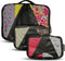 Volcan Packing Cubes - Koffer Organizer Set - 3 Delige Set - Zwart (3 stuks)