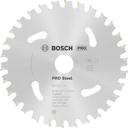 Bosch 2608837746 - Cirkelzaagblad 136 x 20 mm - 30 tanden - Hardmetalen tanden (1 stuk)