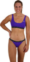 Nike Swim Logo Tape - Bikinibroekje - 75% gerecycled materiaal - Zwart - Maat XL