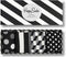 Happy Socks 4-pack sokken - Heren & Dames - Klassiek zwart-wit (4 paar)