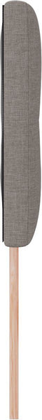 vidaXL - Hoofdbord - Taupe - met - Knopen, - 140 - cm