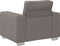 vidaXL - Ligzetel - in - Taupe - - - 59 - cm - Stof