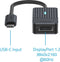 Rapoo UCA-1005 - USB-C naar DisplayPort Kabel - 4K Ultra HD - Zwart