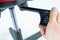 Linea bureaustoel - Tekna 01 - ergonomisch EN1335 - multi verstelbaar - max. draagvermogen 110kg - zwart/rood - LF-2011303