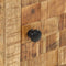 vidaXL - Nachtkastje - 40x30x50 - cm - massief - mangohout