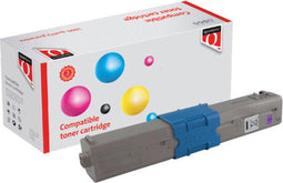 Tonercartridge Quantore alternatief tbv Oki 46490606 rood