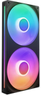 NZXT F280 - RGB Ventilator - 140mm - Zwart (2 stuks)