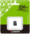 Kingston Canvas Select Plus Gen. 3 - microSDXC 256GB - A1-prestaties tot 150MB/s