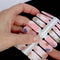 LAUED Nagelstickers - Nail Wraps - 16 Extreem Dunne Nagellak Stickers - Manicure Nail Art Folie - Summer Sun