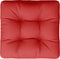 vidaXL - Palletkussen - stof - rood
