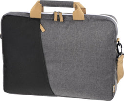 Hama Florence - Laptop-tas - Gevoerd met organizerstructuur - Zwart/grijs