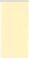 vidaXL - Rolgordijn - verduisterend - 70x150 - cm - stofbreedte - 65,7 - cm - geel
