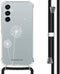 iMoshion Hoesje Geschikt voor Samsung Galaxy A54 (5G) Hoesje Met Koord - iMoshion Design Hoesje met Koord - Transparant / Dandelion
