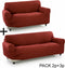 Bankbedekking Sofakover Pocket Duo Romeo 2 Stuks