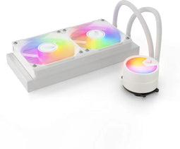Valkyrie A240 - All-in-One CPU Vloeistofkoeler - ARGB Verlichting - Wit