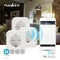 Nedis WiFi Smart Plug - slimme stekker 10A - draadloos en spraakbediening - (3 stuks)