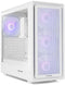 Nox-Xtreme Hummer AERO - ATX Midi-Tower behuizing - USB-C en USB-A 3.2 - Wit