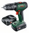 Bosch UniversalImpact 18V - Accuklopboorschroevendraaier - 20 draaimomentstanden LED-licht - (2 stuks)