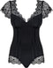 Obsessive Moketta Body - Erotische Body - Maat S/M - Zwart
