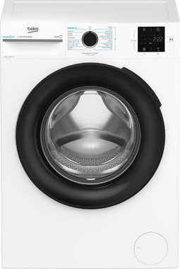 Beko BM3WFT3941W - Wasmachine - 9 kg - 1400 tpm - Energieklasse A - Wit