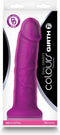 COLOURS DUAL DENSITY 7 INCH GIRTH DILDO PURPLE