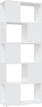 vidaXL-Boekenkast/kamerscherm-60x24x155-cm-spaanplaat-wit