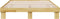 vidaXL - Bedframe - zonder - matras - 160x200 - cm - massief - hout - eiken
