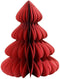 Decoris Kerstboom - Papier Ø 72 x 90 cm - Rood