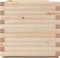 vidaXL - Plantenbak - 50x50x49,5 - cm - massief - grenenhout
